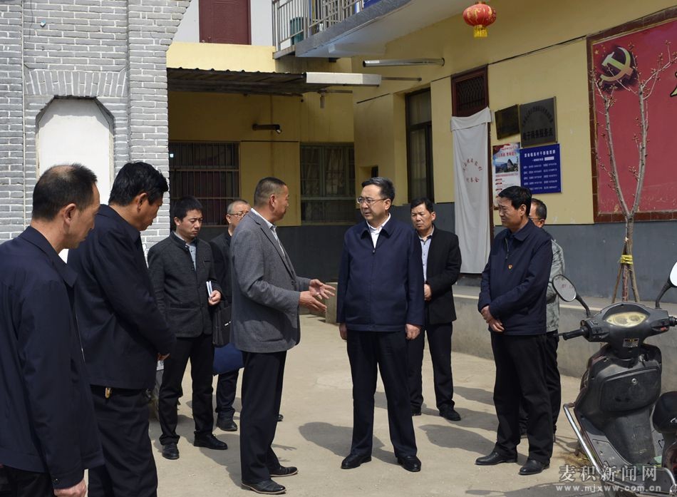 張智明督查調研渭南鎮脫貧攻堅工作