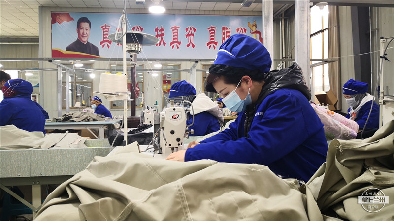 【決戰決勝脫貧攻堅看臨夏】“我做的衣服出口了”