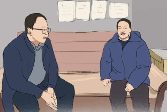 手繪丨追憶邱軍：扎根泥土，他把生命永遠(yuǎn)定格在扶貧路上